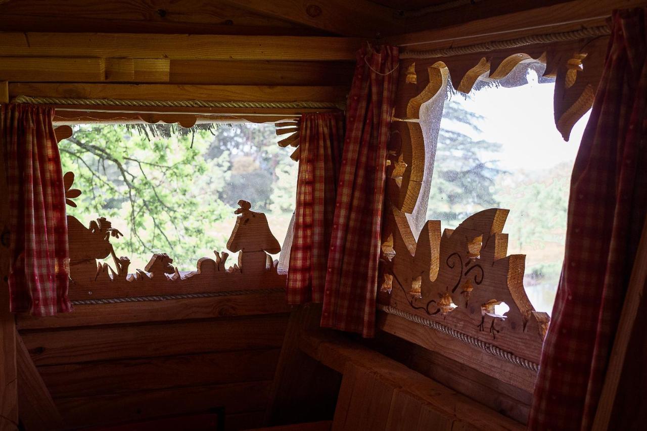 Cabane Perchée dans les Arbres Saint-Hilaire-en-Morvan Extérieur photo