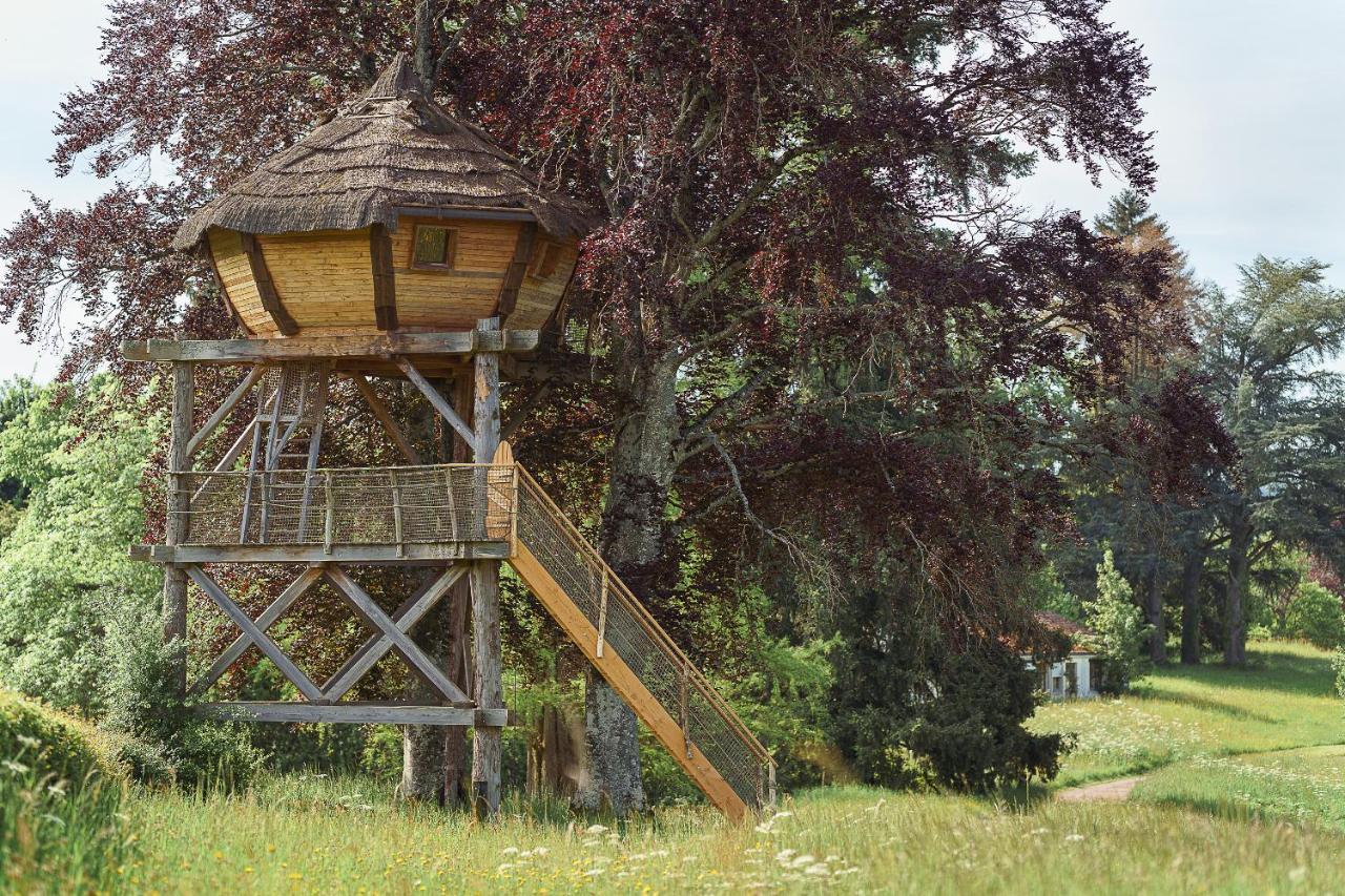 Cabane Perchée dans les Arbres Saint-Hilaire-en-Morvan Extérieur photo